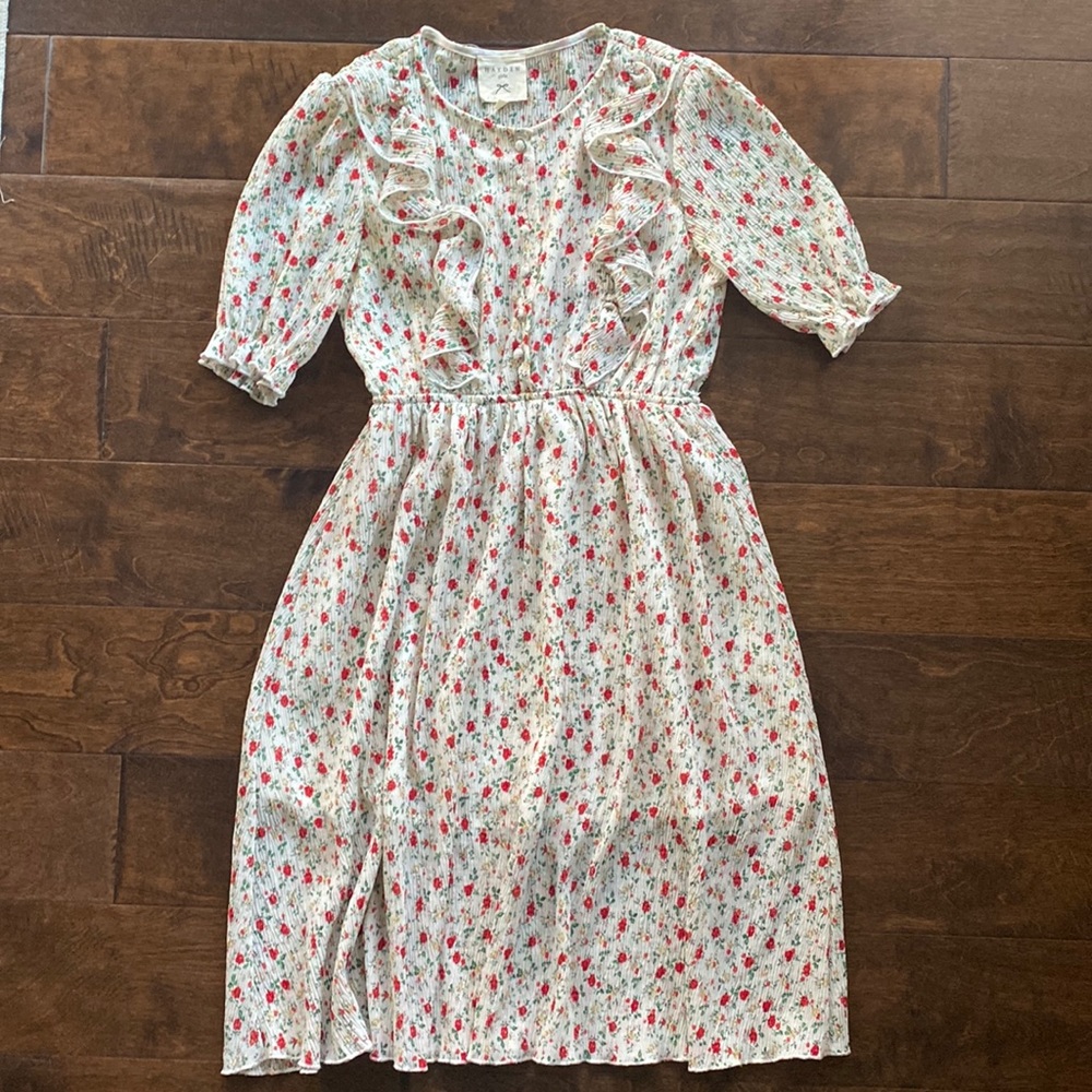 Ruffle dress